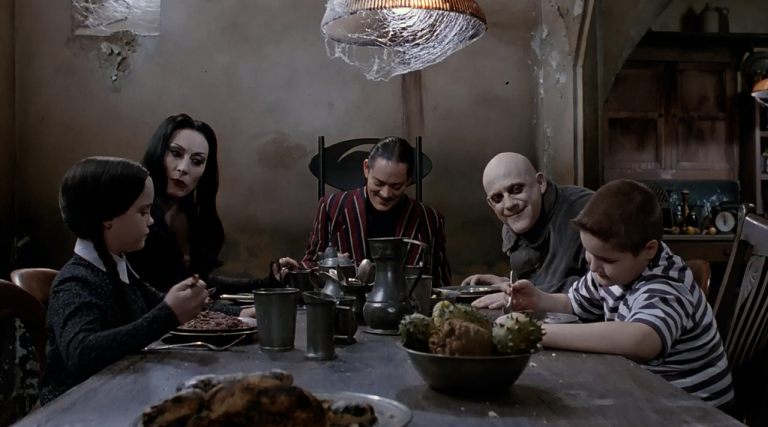 Captura de pantalla de la familia Addams