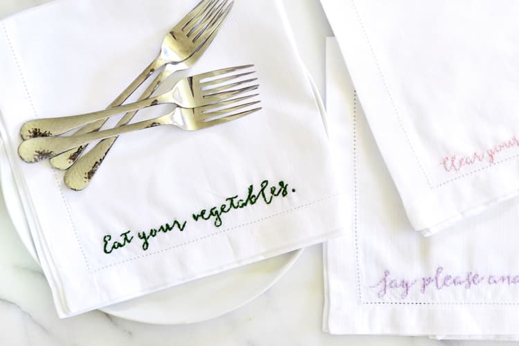 diy napkins