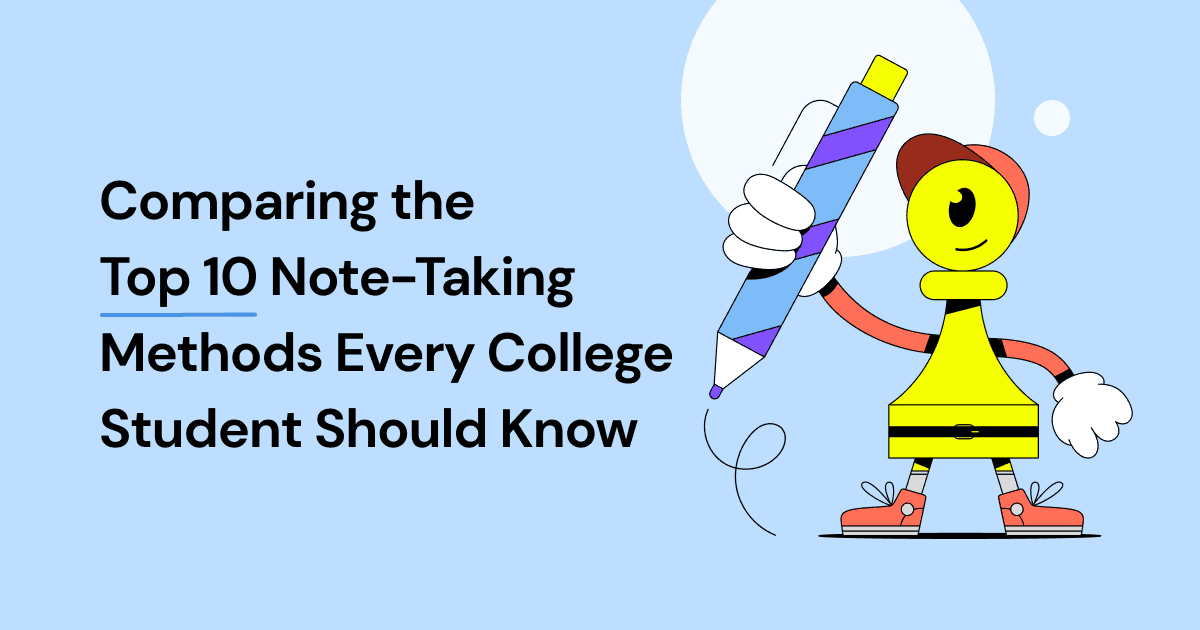 best note-taking methods for students featured