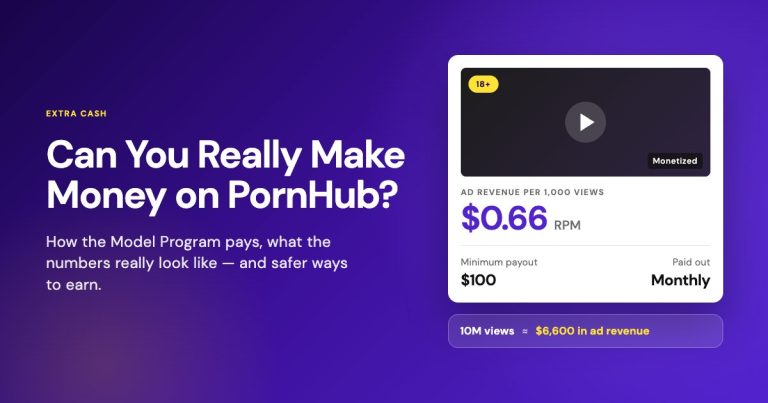 هل يمكنك حقا كسب المال على PornHub؟