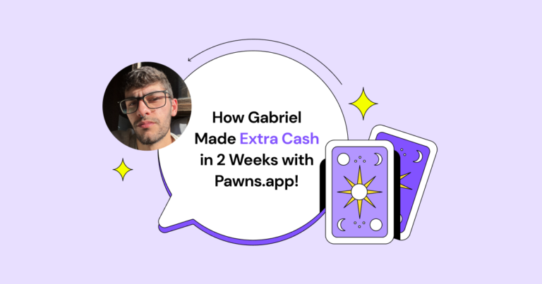 How Panws.app user Gabriel earned extra cash!