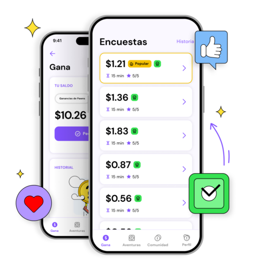 Gane Dinero por Realizar Encuestas Pagadas