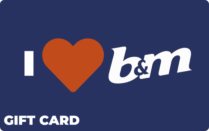 B&M Gift Cards
