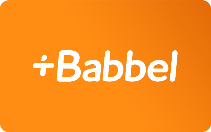 Babbel Gift Cards