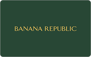 Cartões-presente Banana Republic