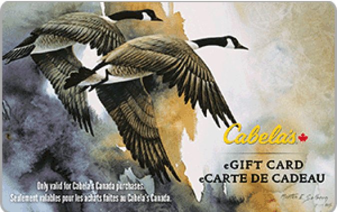 Cartões-presente Cabela's