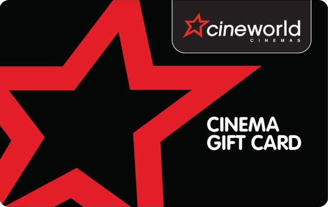 Cineworld Gift Cards