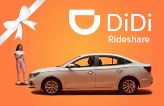 Didi Rideshare Gift Cards