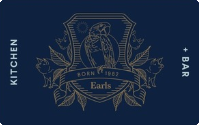Earls Restaurants Gift Cards