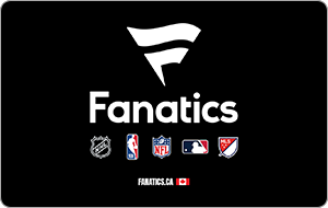 Cartões-presente Fanatics