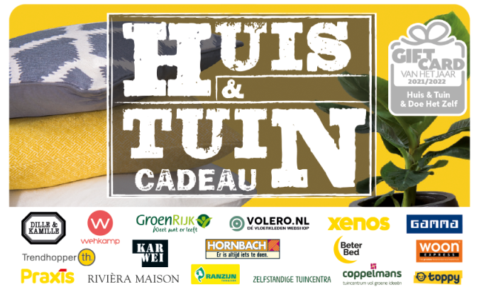 Carte regalo Huis en Tuin