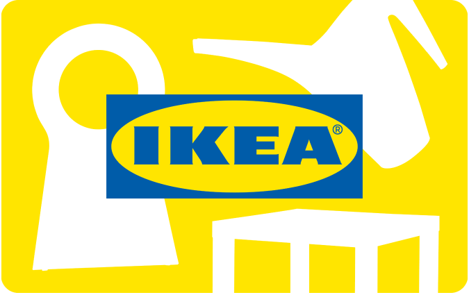 Cartões-presente IKEA