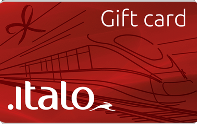 Carte regalo Italo