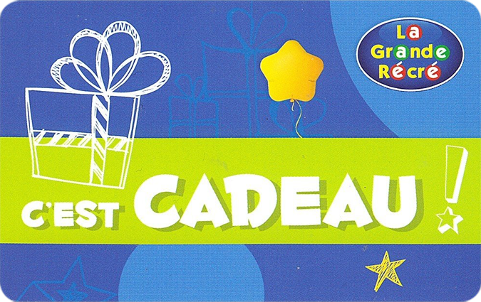 Carte regalo La Grande Récré