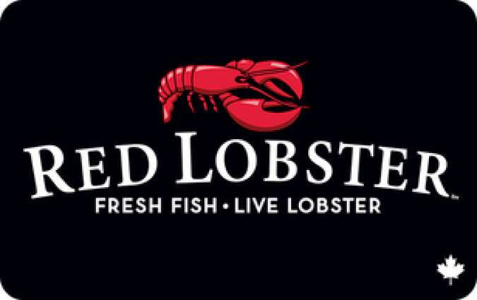 Cartões-presente red Lobster