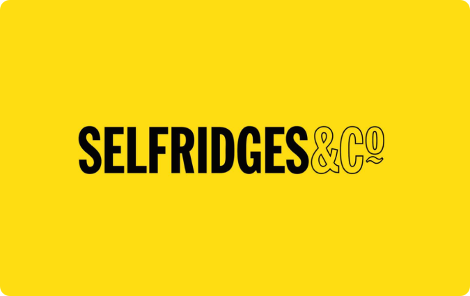 Carte regalo Selfridges