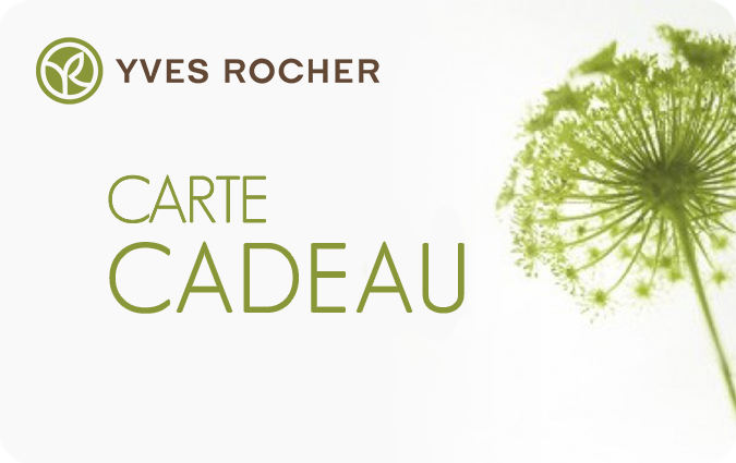 Carte regalo Yves Rocher