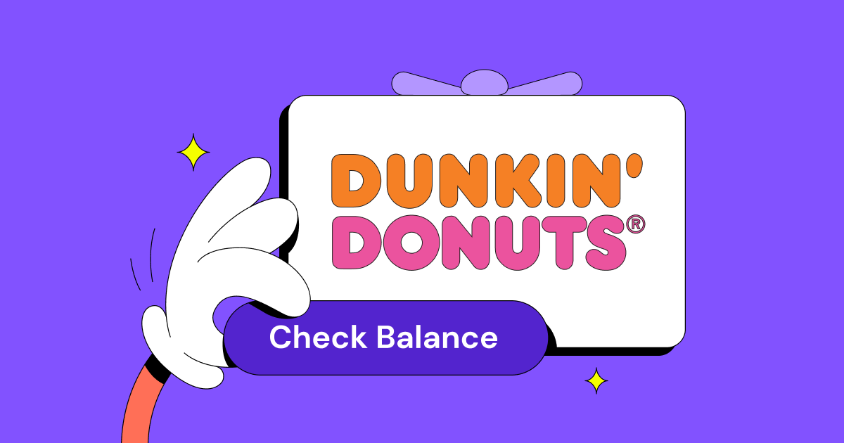 How to Check Dunkin’ Gift Card Balance