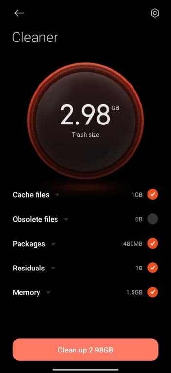 android device cleanup